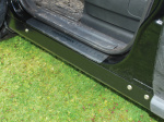 EXTERIOR PROTECTION - ROCK SLIDERS WITH BLACK FINISH - DISCOVERY 3 AND 4