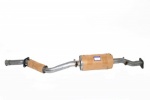 EXHAUST SILENCER CENTRE - 200TDI 90 DEFENDER
