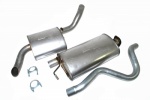 EXHAUST ASSEMBLY V8 PETROL RANGE ROVER CLASSIC