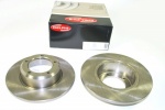 BRAKE DISC REAR  - PAIR - 110 - DEFENDER UP TO VIN WA159806
