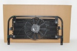 CONDENSER AND FRAME WITH MANUAL AIR CONDITIONING - DEFENDER 2007 ON