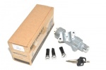 LOCKSET - 1 X STEERING COLUMN LOCK + 3 X DOOR LOCKS PLUS 2 KEYS - DEFENDER