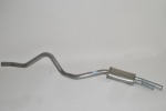 EXHAUST SILENCER REAR SINGLE - RANGE ROVER CLASSIC UP TO 1989