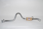 EXHAUST REAR ASSEMBLY TURBO DIESEL 90 DEFENDER
