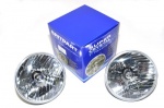 PAIR OF 7INCH WIPAC HALOGEN HEADLAMPS - RANGE ROVER CLASSIC / DEFENDER / SERIES 111