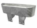 SINGLE FRONT GALVANIZED BUMPERETTE - LAND ROVER SERIES 11 AND 111 - DEFENDER 