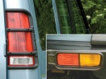 PAIR OF EXTERIOR PROTECTION - REAR BUMPER AND REAR UPPER SET LAMP GUARDS - DISCOVERY 2 ALL MODELS