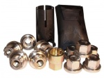 LOCKING WHEEL NUT SET DISCOVERY 1, DEFENDER, RANGE ROVER CLASSIC
