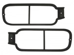 PAIR OF EXTERIOR PROTECTION - REAR LOW LAMP GUARDS SET - DISCOVERY 2 ALL MODELS