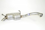 EXHAUST REAR SECTION TWIN LEFT HAND NRR P38 RANGE ROVER