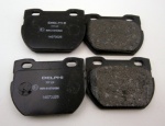 BRAKE PAD SET - REAR - DEFENDER UP TO VIN ZA614447