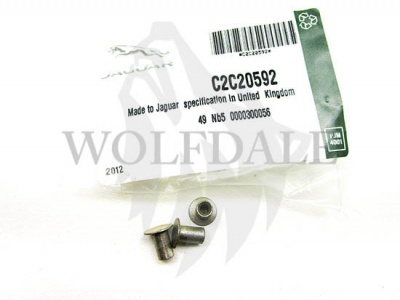 Image of C2C20592, a 'BODY REPAIR RIVET - JAGUAR - F-PACE - XJ RANGE' part