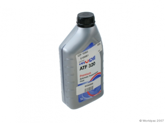 Image of C2P10363, a '1 LITRE AUTO TRANSMISSION OIL ATF320 MOBIL - JAGUAR' part