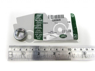 Image of C2D3649, a 'OIL DRAIN PLUG - JAGUAR - XJ - XK - XF' part