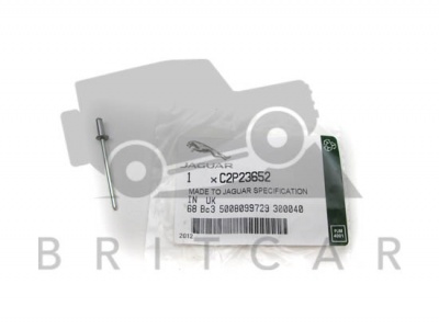 Image of C2P23652, a 'RIVET VALANCE TO REAR BUMPER - JAGUAR XKR-S' part