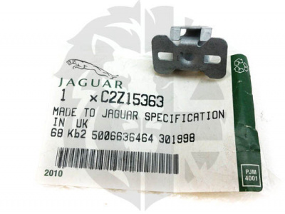 Image of C2Z15363, a 'RETAINER - SUNVISOR + HEADLINING - JAGUAR - XF - XJ RANGE' part