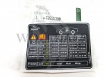 INFORMATION LABEL - TYRE PRESSURES - JAGUAR X-TYPE
