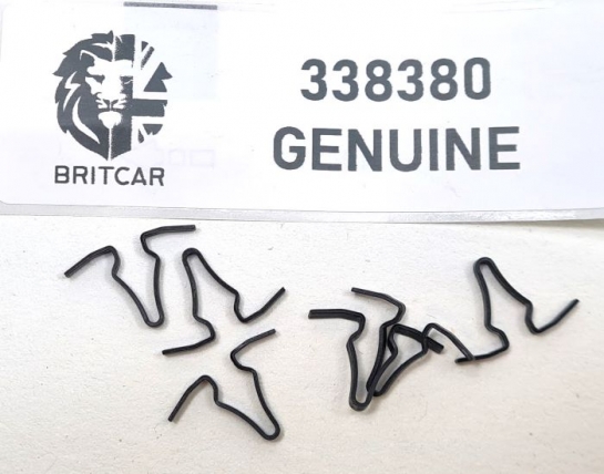 Image of 338380, a 'BONNET CANVAS STRIP CLIPS SERIES 11 - 111' part