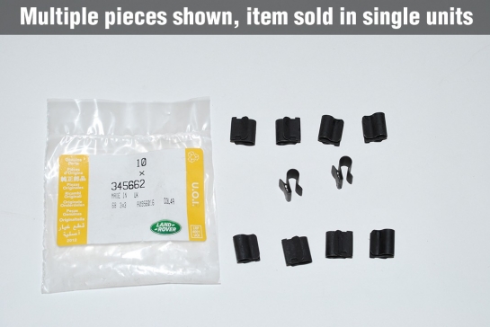 Image of 345662, a 'CLIP SECURING WASHER PIPE SERIES 11 - 111- DEFENDER' part