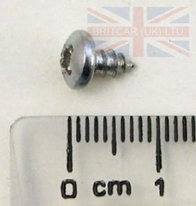 Image of AB606022L, a 'SCREW NO6 SELF TAPPING PAN HEAD' part