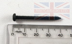 Image of AB606124, a 'SCREW NO6 X 40MM SELF TAPPING BLACK' part