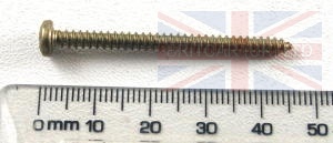 Image of AB606141L, a 'SCREW NO6 X 1-3/4 SELF TAPPING' part