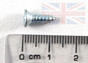 Image of AC606031L, a 'SCREW NO6 X 3/8 SELF TAPPING' part