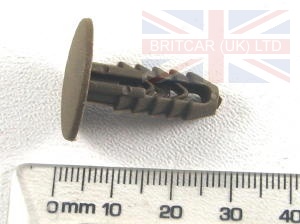 Image of AFU1231AH, a 'CARPET FASTENER FIR TREE BROWN RANGE ROVER CLASSIC' part
