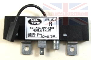 Image of AMR3323, a 'FM ANTENNA AMPLIFIER - RANGE ROVER CLASSIC - RANGE ROVER P38' part