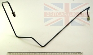 Image of ANR2503, a 'BRAKE PIPE CYLINDER JUMP HOSE RIGHT HAND DEFENDER' part