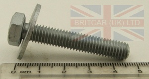 Image of AYP100130, a 'BOLT M8 X 45MM FLANGED + WASHER' part