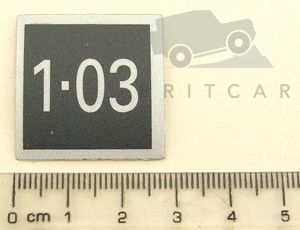 Image of BAC000120, a 'DECAL - EMISSIONS - UNDERBONNET FL1' part