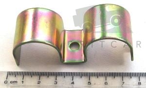 Image of BTR988, a 'HOSE CLIP -  TWIN FOR HEATER HOSES - TDI - DEFENDER' part