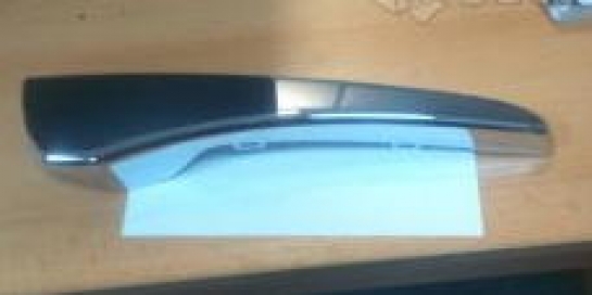 Image of C2Z16213, a 'BUMPER BLADE RIGHT HAND FRONT - CHROME - JAGUAR - XF' part