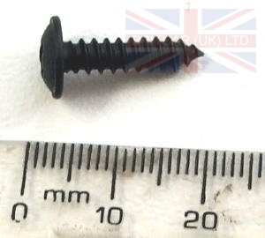 Image of DA608055L, a 'SCREW SELF TAPPING BLACK DEF - F/L' part