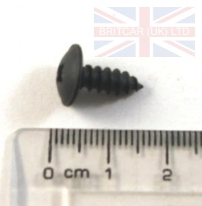 Image of DA610044, a 'SCREW NO10 X 1/2 FLANGED HEAD BLACK' part