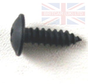 Image of DA610055, a 'SCREW NO10 X 16MM FLANGED HEAD BLACK' part