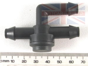 Image of DCP6656, a 'T PIECE HEADLIGHT WASHERS - RANGE ROVER CLASSIC - DISCOVERY 1' part