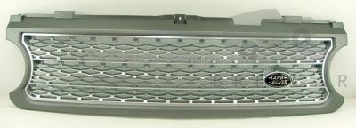 Image of DHB500550LQV, a 'FRONT GRILLE PANEL SUPERCHARGED L322 RANGE ROVER 06MY>' part