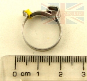 Image of DYC101510, a 'HOSE CLIP WIRE SPRING - SMALL - DISCOVERY 2' part
