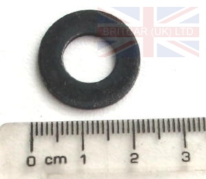 Image of DYF100760, a 'WASHER M10 BLACK DEFENDER' part