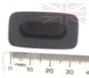 Image of EKC100340LNF, a 'DOOR SILL LOCK ESCUTCHEON - ASH GREY -  DISCOVERY 2' part