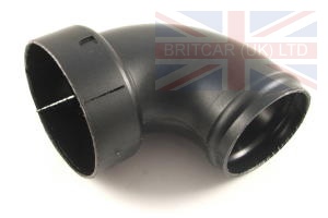 Image of ESR228, a 'AIR CLEANER ELBOW 200TDI DEF' part