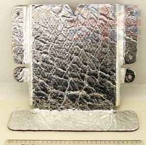 Image of ESR4512, a 'EXHAUST REAR HEATSHIELD 4.0L V8 DISCOVERY 2' part