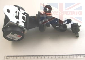 Image of EVL500930PMA, a 'SEAT BELT ASSY BLACK LH F/L' part