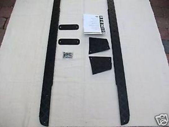 Image of EBN500050, a 'TREAD PLATE KIT BLACK 90 DEFENDER' part