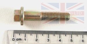 Image of FB108081L, a 'BOLT M8 X 40MM 1ST 25MM THREADED FLANGED HEAD' part