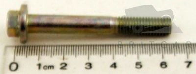 Image of FB108121L, a 'BOLT M8 X 60MM FLANGED HEAD' part