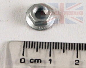 Image of FN105047L, a 'NUT M5 FLANGED HEAD' part
