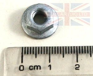 Image of FN106046, a 'NUT M6 PLAIN FLANGED' part